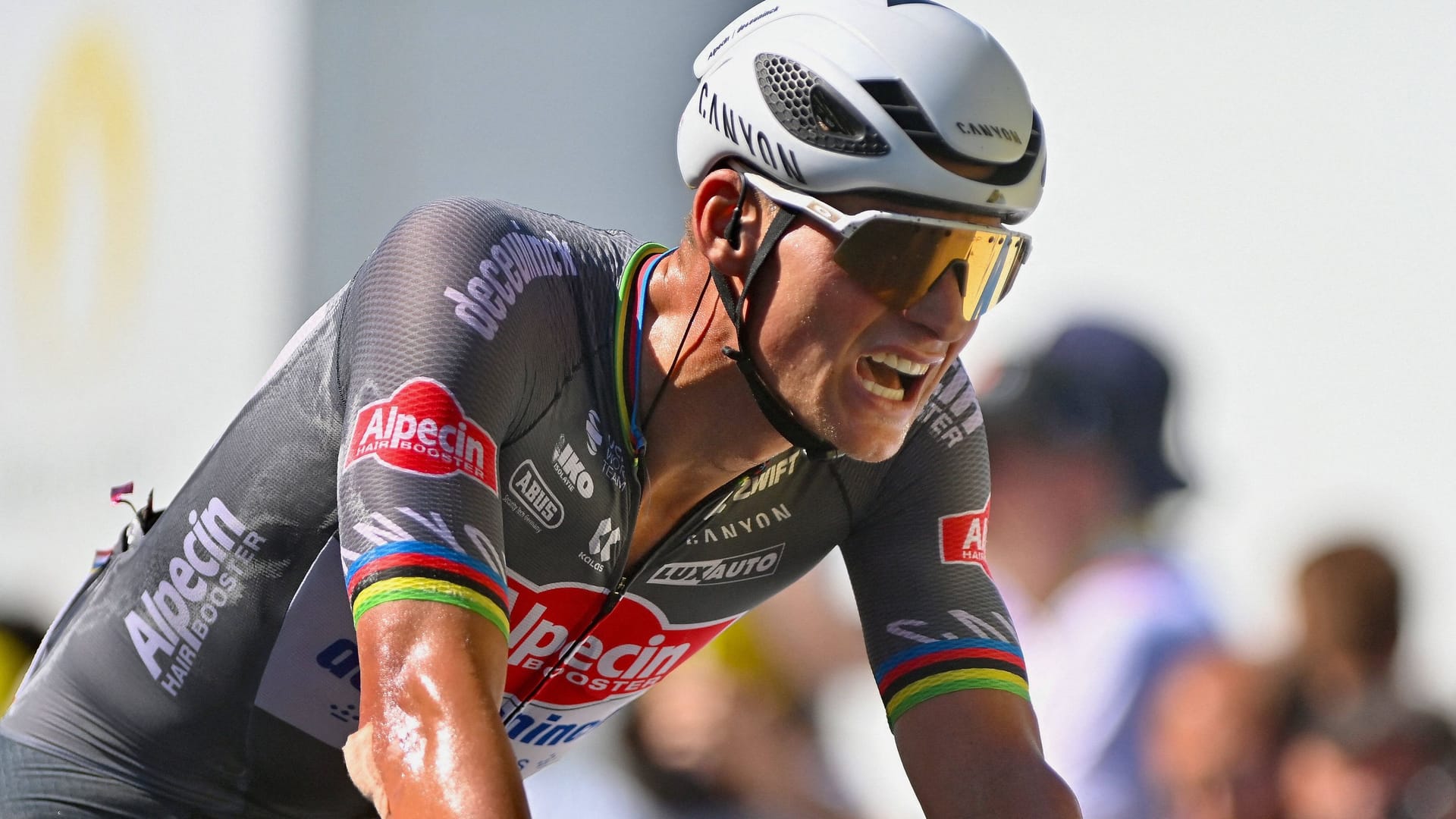 Mathieu van der Poel: Er hat in diesem Jahr die Cyclocross-WM gewonnen.