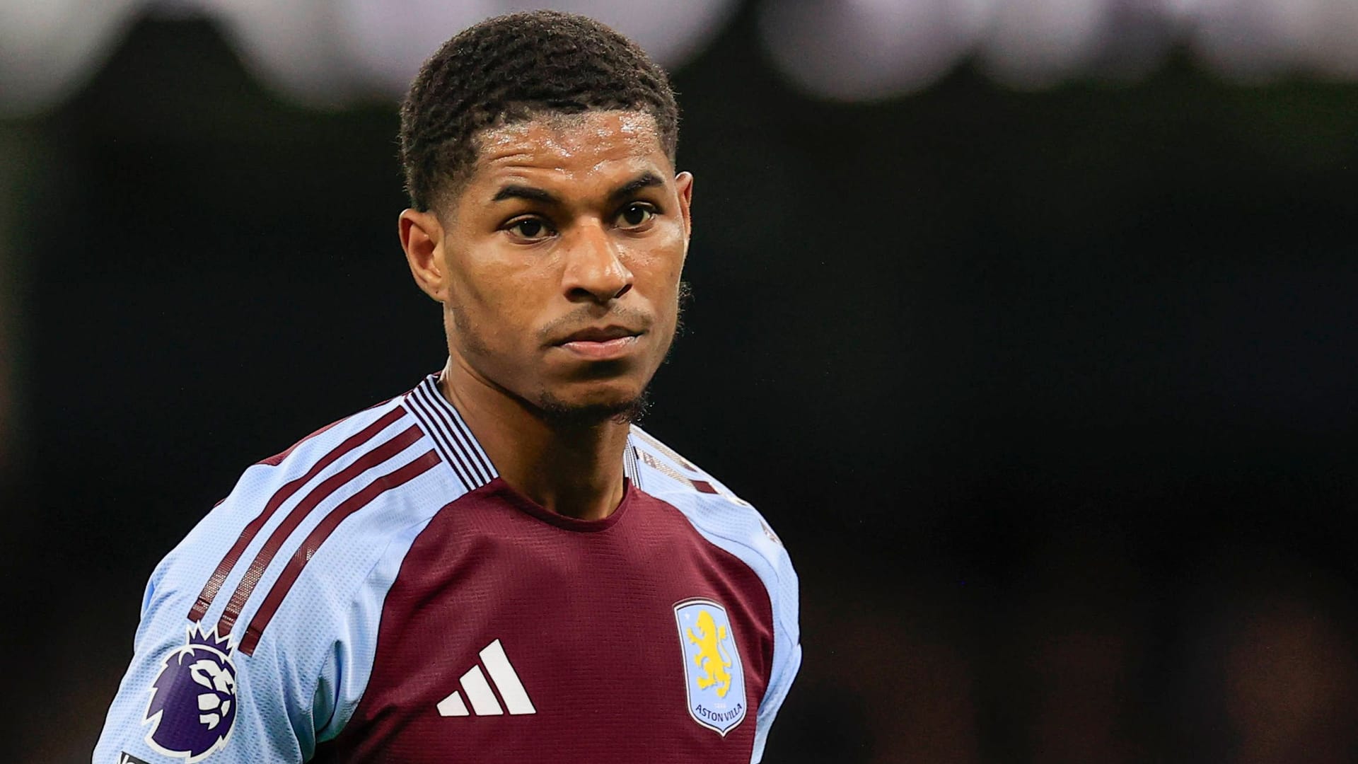 Marcus Rashford: Der Flügelstürmer spielte in der vergangenen Saison für Aston Villa.