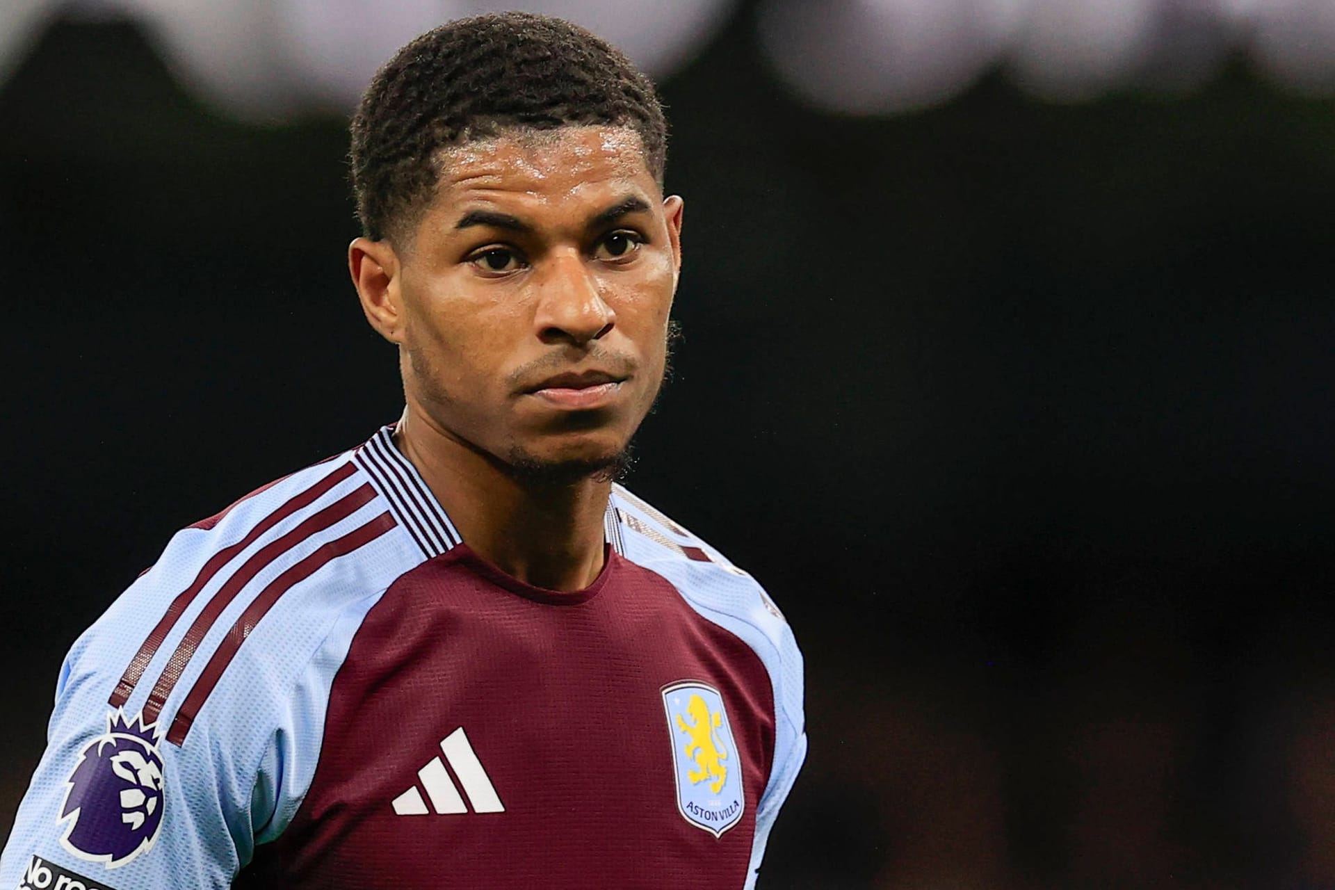 Marcus Rashford: Der Flügelstürmer spielte in der vergangenen Saison für Aston Villa.