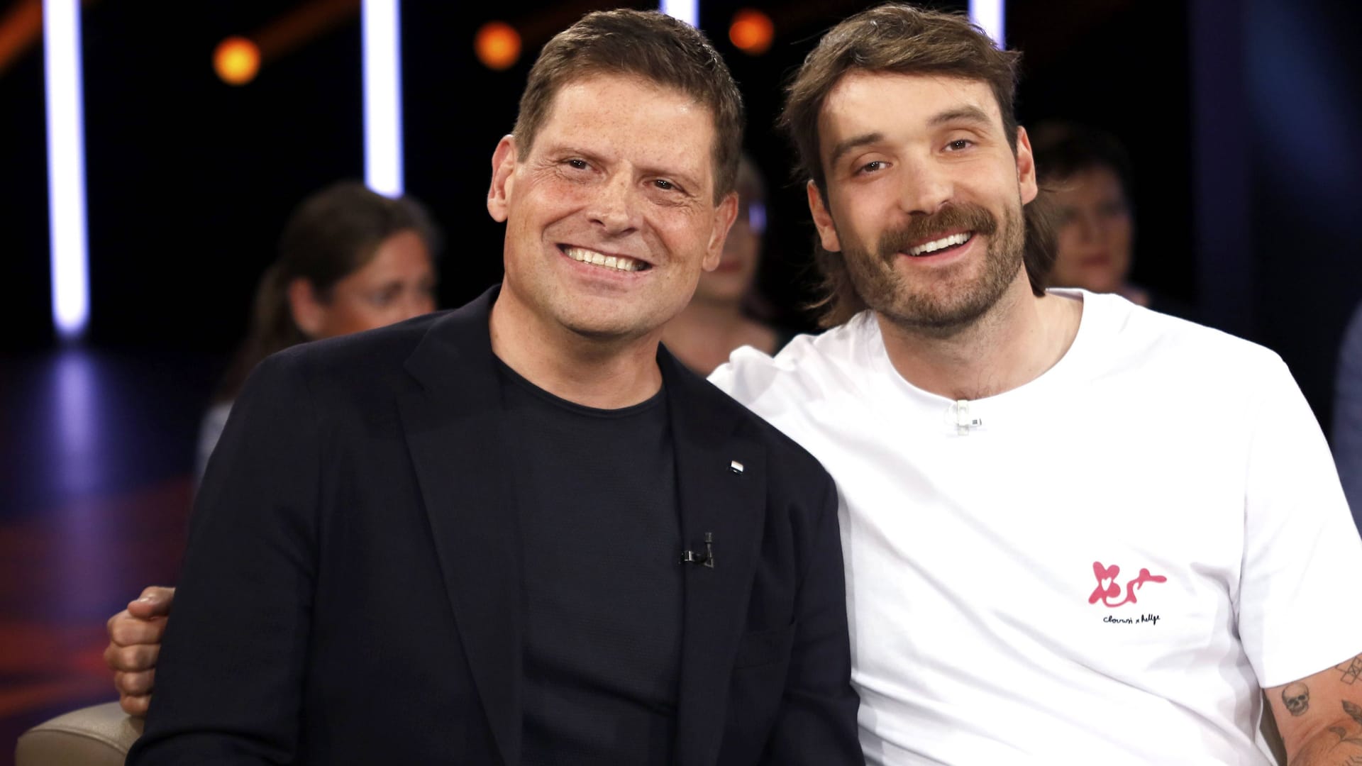 Jan Ullrich (l.) und Rick Zabel sind beide erfahrene Radrennsportler.