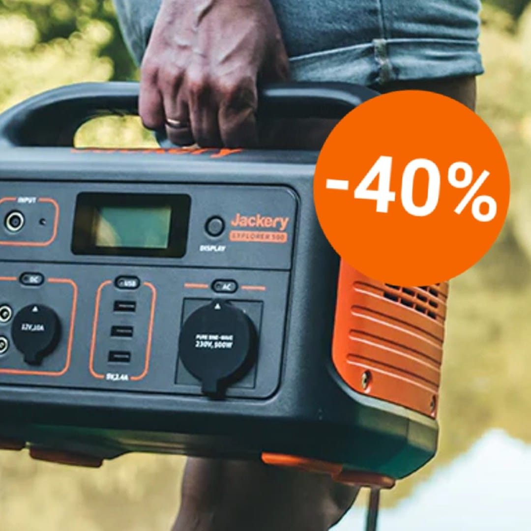 Fürs Camping, Festivals und andere Outdoor-Abenteuer: Amazon reduziert eine Powerstation mit mehr als 500 Wattstunden.