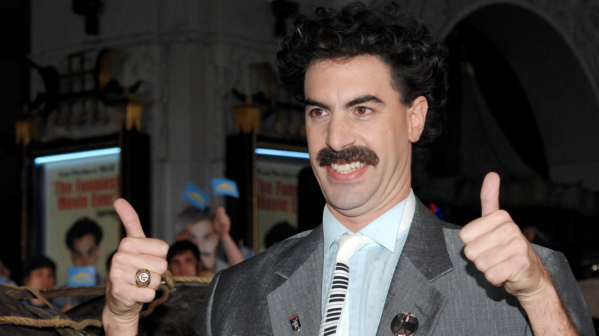 Sacha Baron Cohen: So sieht der Schauspieler nicht mehr aus.
