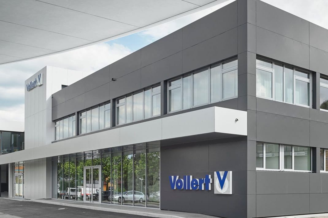 Der Vollert-Firmensitz in Weinsberg: Kurz nach dem 100. Firmenjubiläum ist das Unternehmen trotz Aufträgen insolvent.
