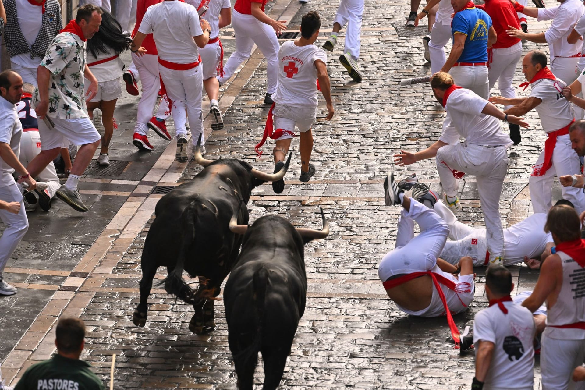 Stierlauf in Pamplona