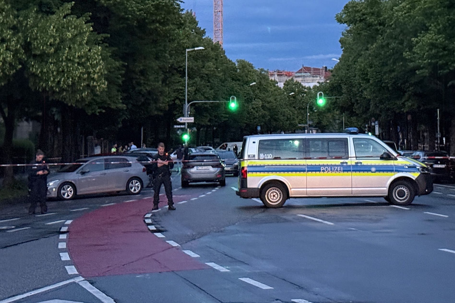 Polizei schießt auf Frau