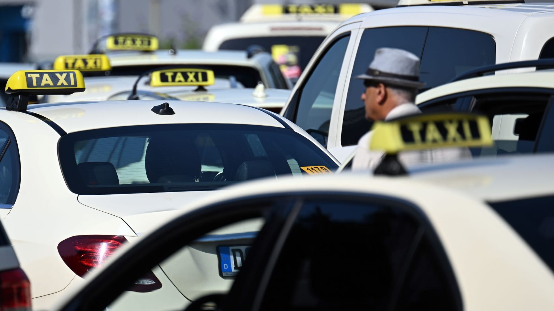 Protesttag der Taxifahrer
