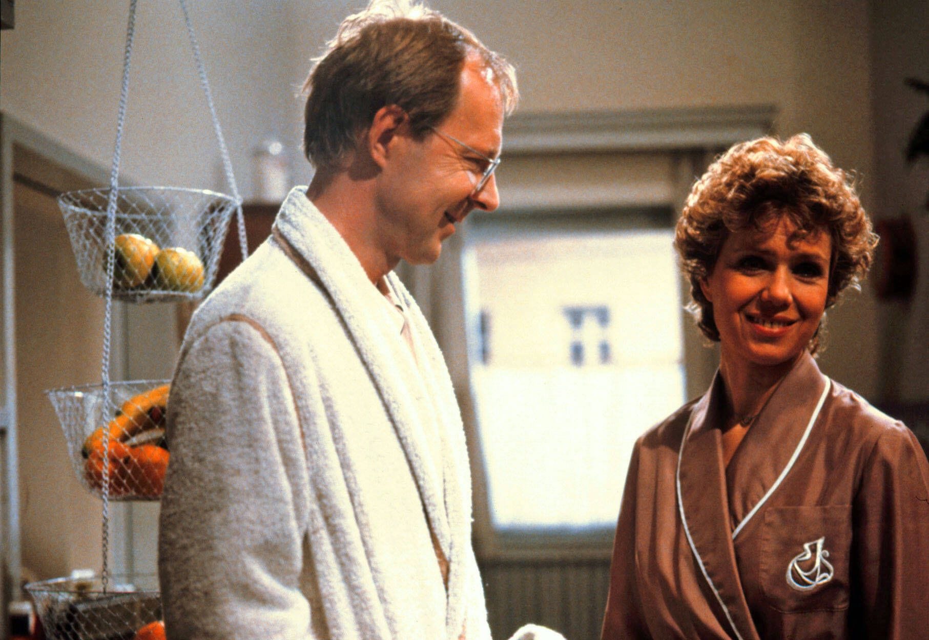 Hans Peter Korff und Witta Pohl 1983 in "Diese Drombuschs".