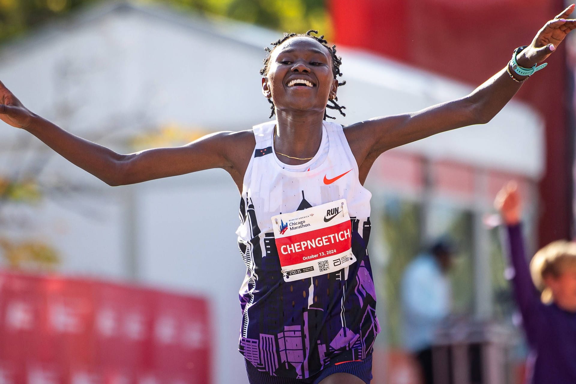 Ruth Chepngetich: Die Kenianerin setzte neue Maßstäbe im Marathon der Frauen.