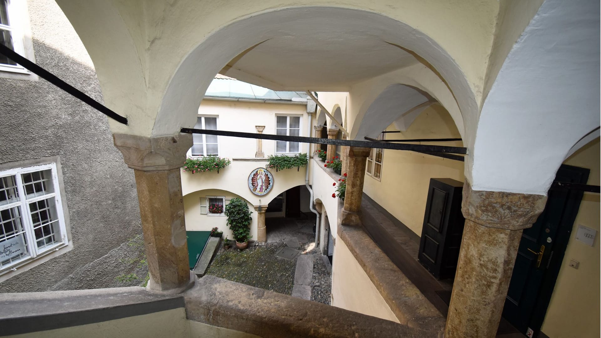 Hinterhof in Graz