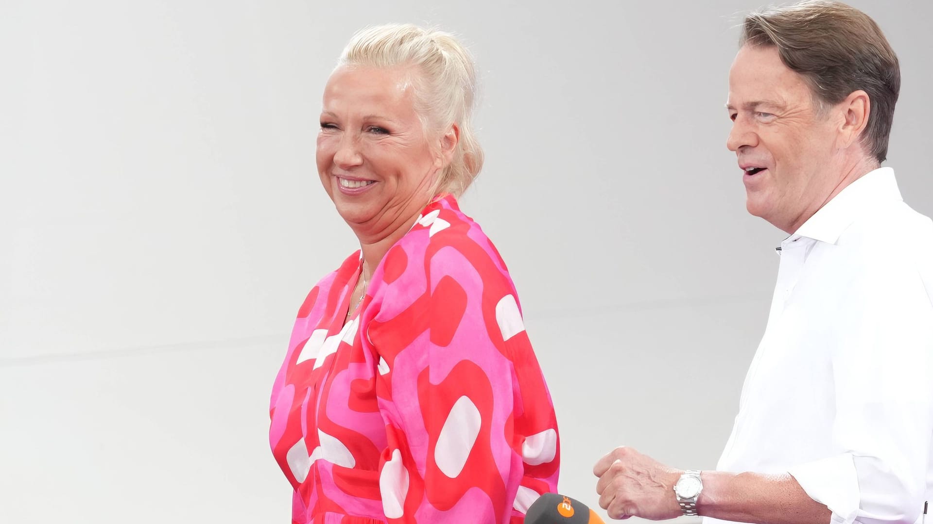 Andrea Kiewel und Rudi Cerne: Die beiden moderierten zusammen den "ZDF-Fernsehgarten".