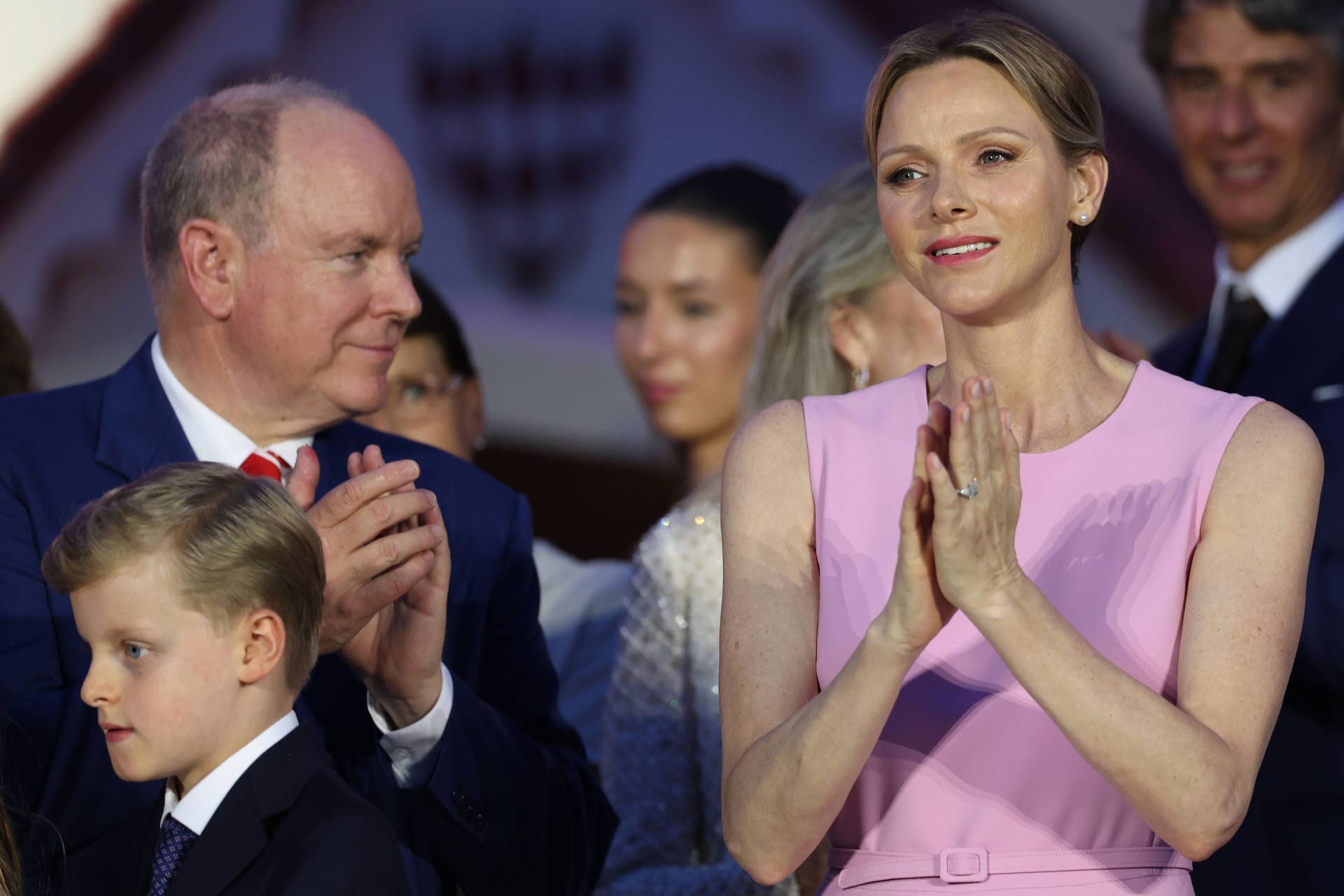 20. Thronjubiläum: Albert und Charlène wirken inniger denn je.