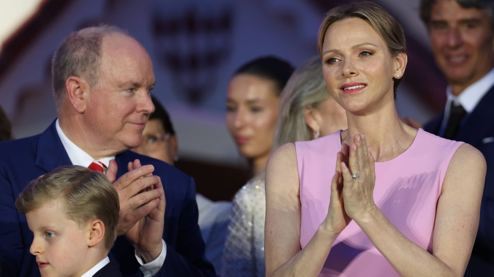 20. Thronjubiläum: Albert und Charlène wirken inniger denn je.