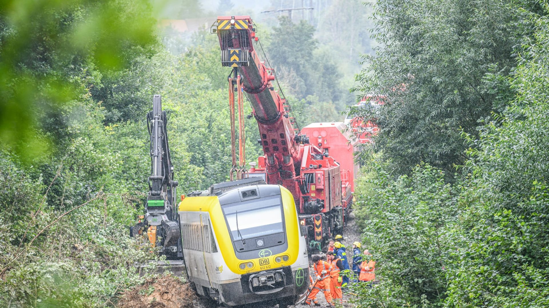 Nach dem Zugunglück in Oberschwaben
