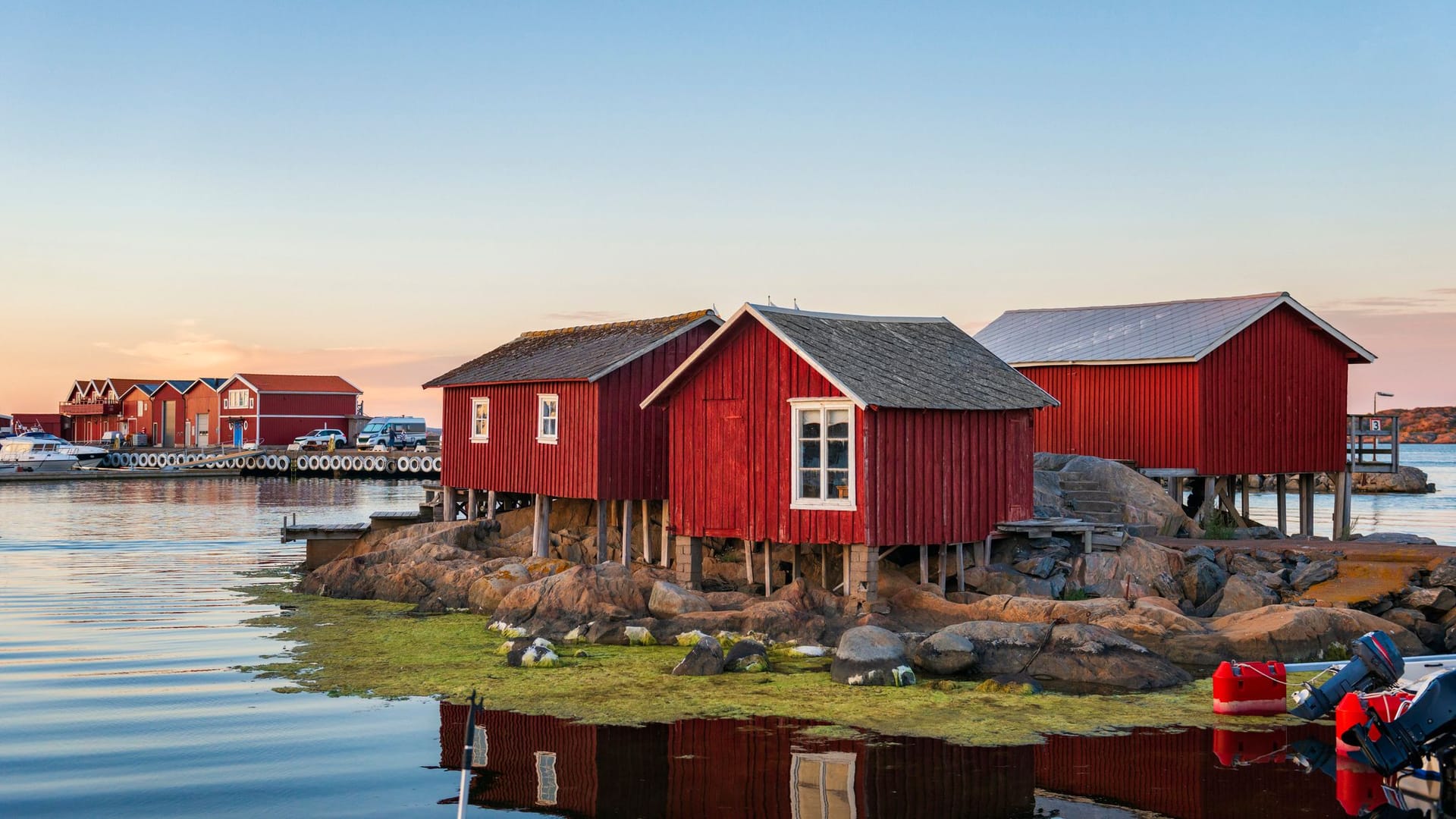 Kleine Insel in Schweden: Man muss kein Multimillionär sein, um sich so etwas leisten zu können.