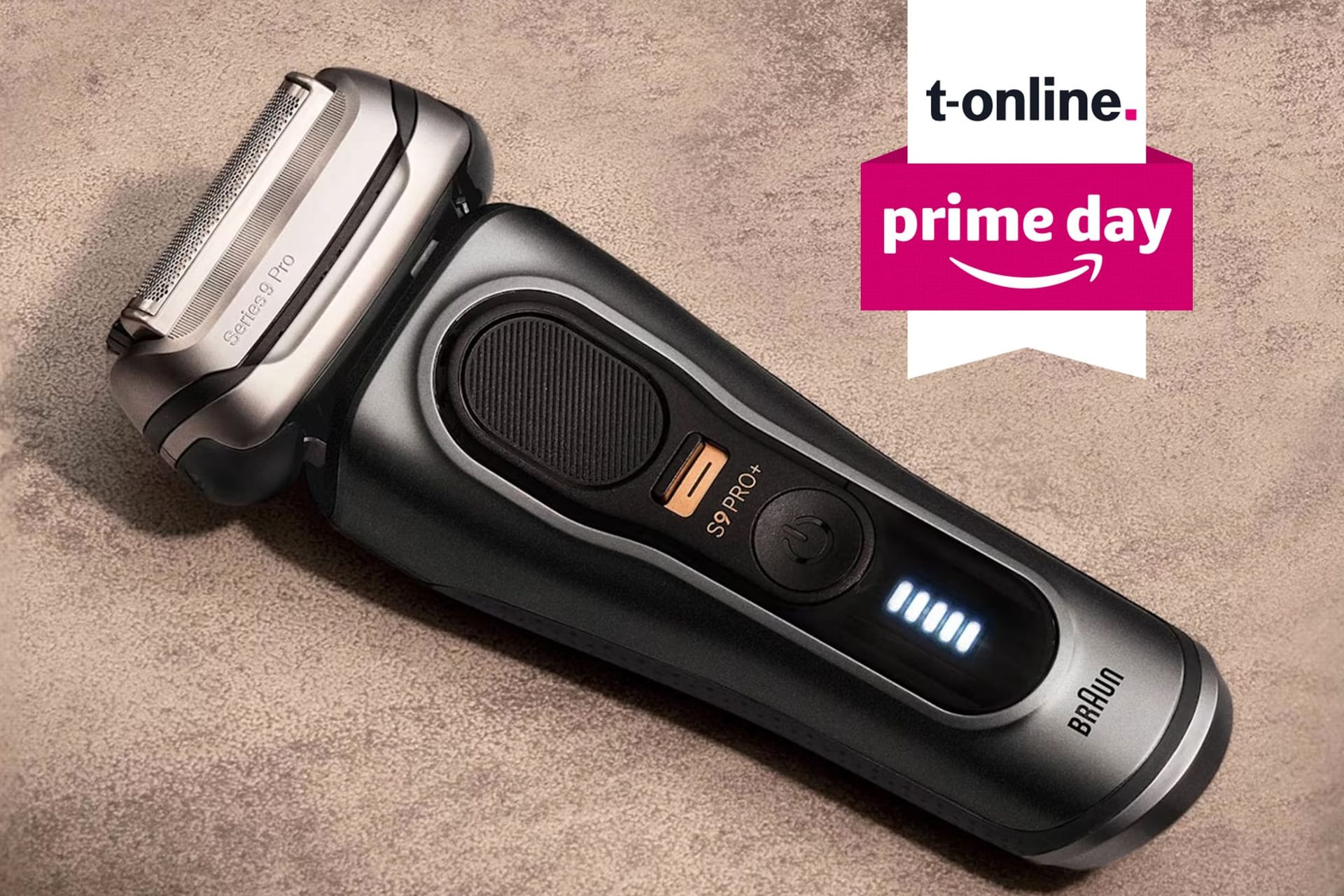 Sanfte Rasur mit 10.000 Schallvibrationen, nur am Prime Day zum halben Preis.