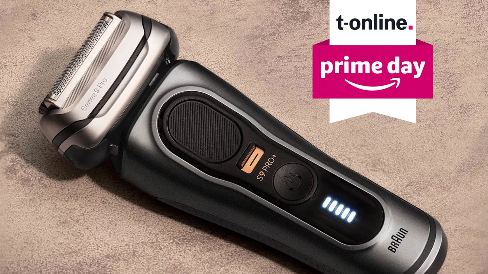 Sanfte Rasur mit 10.000 Schallvibrationen, nur am Prime Day zum halben Preis.