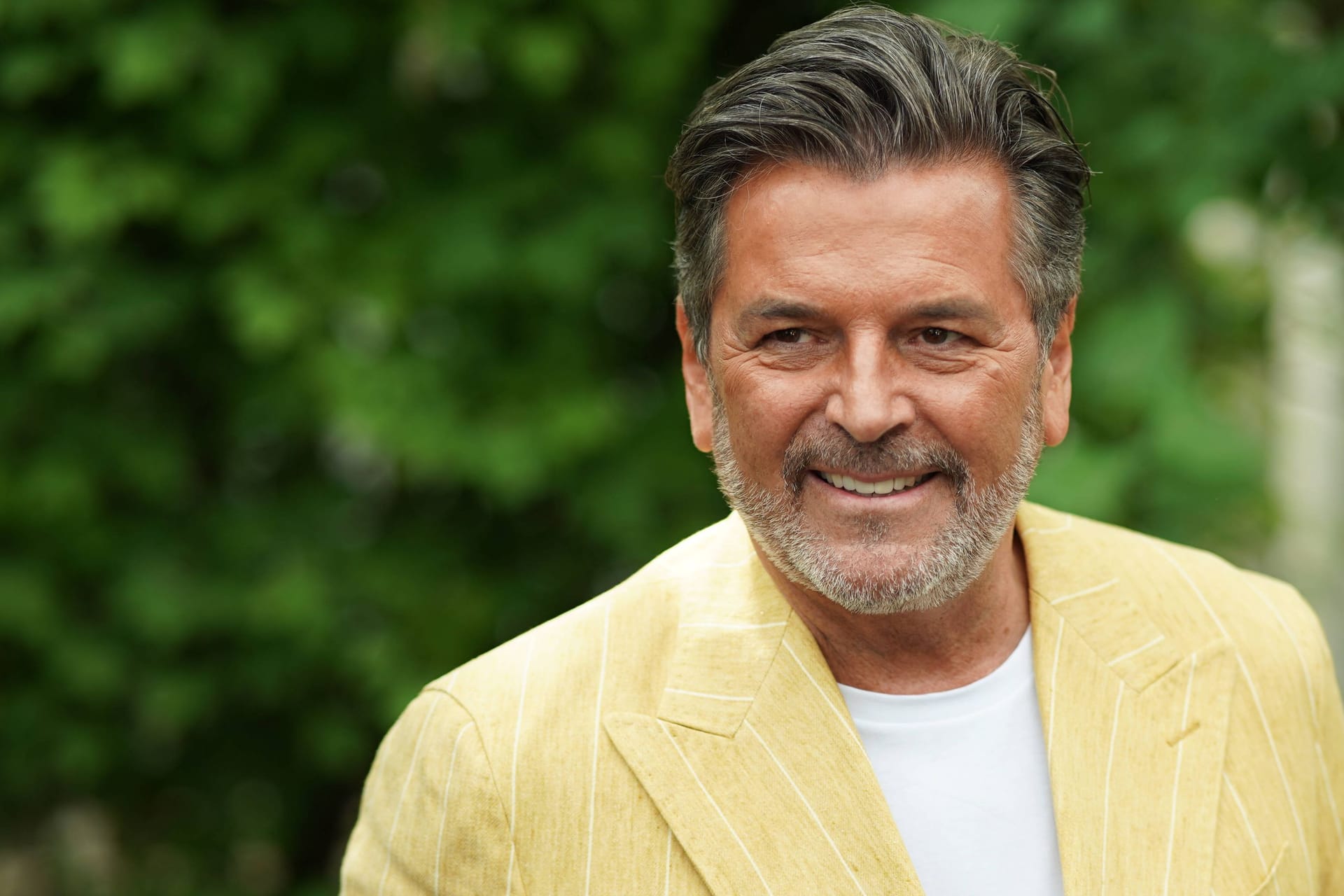 Thomas Anders: Der Sänger feiert Silberhochzeit.