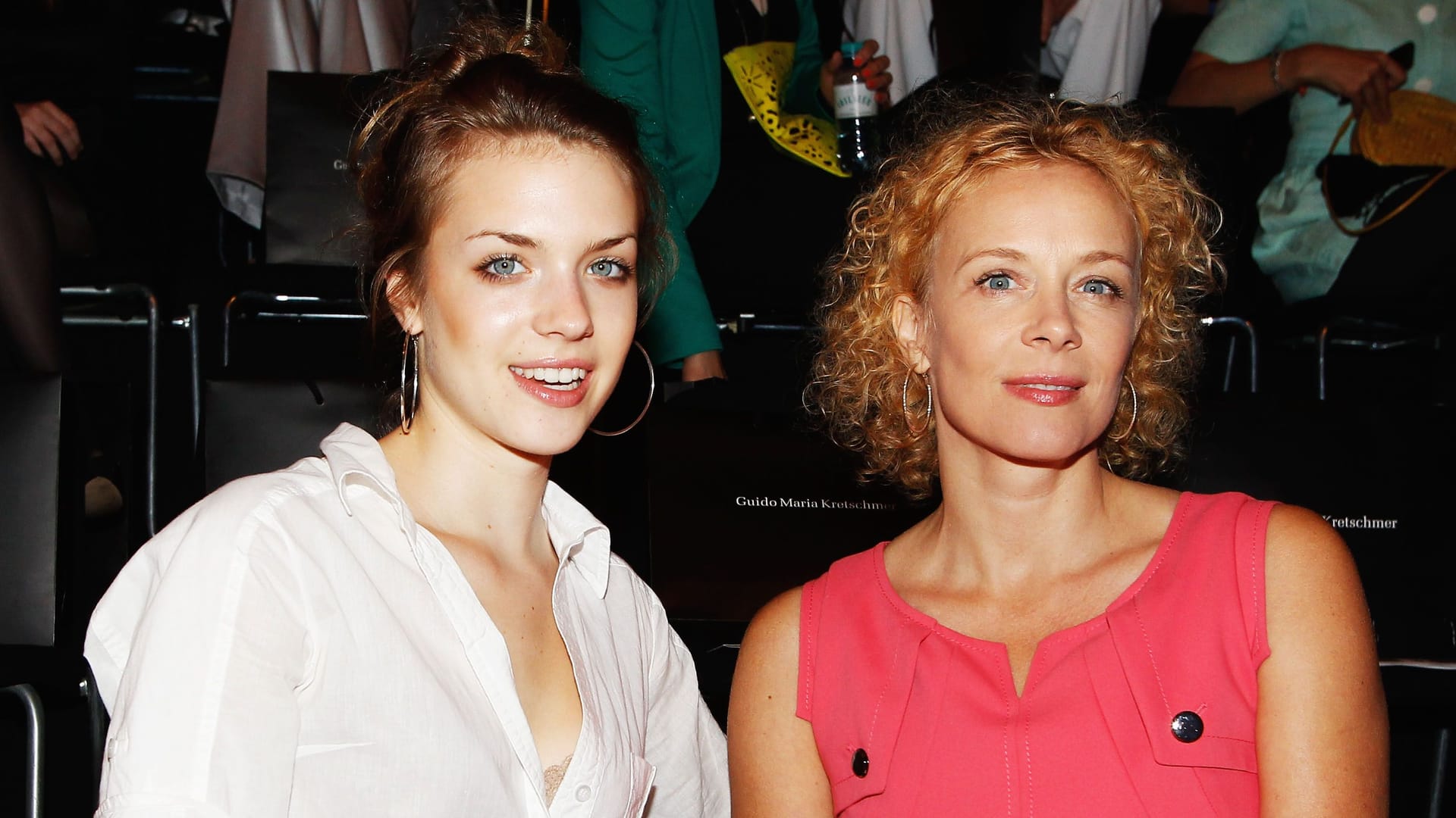 Katja Riemann mit ihrer Tochter Paula.