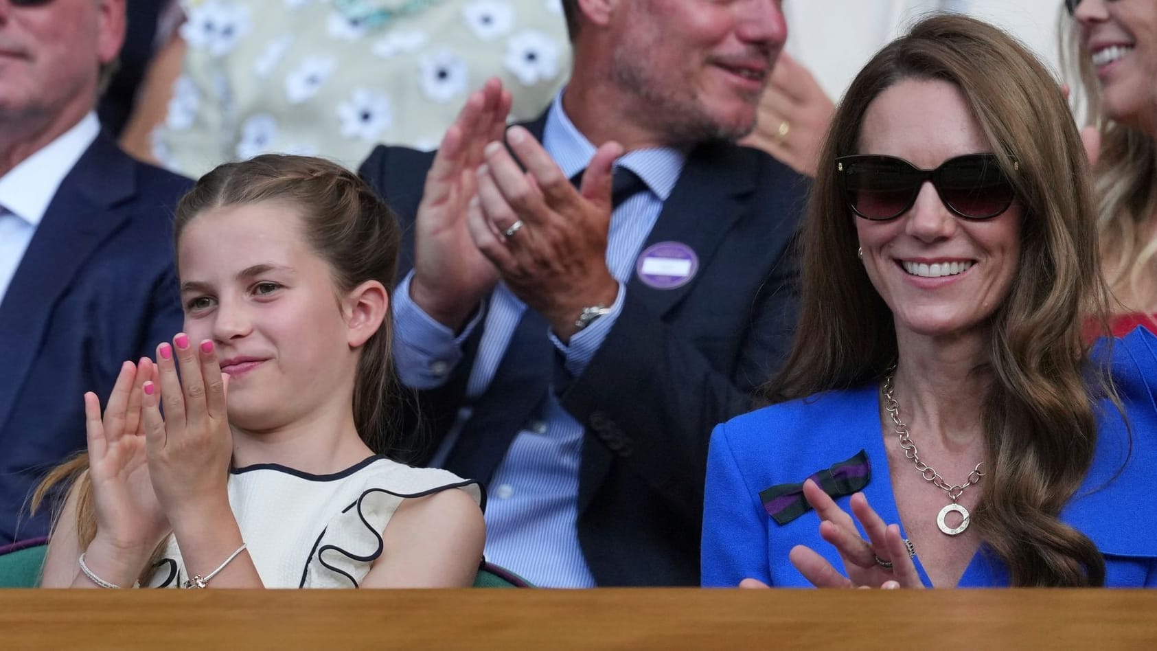 Prinzessin Charlotte und Prinzessin Kate: Sie sehen sich das Herrenfinale von Wimbledon zwischen Jannik Sinner und Carlos Alcaraz an.