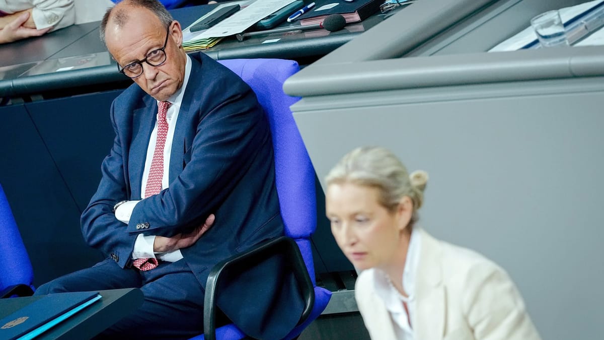 Friedrich Merz: Kanzler erklärt AfD zu politischem Hauptgegner der CDU