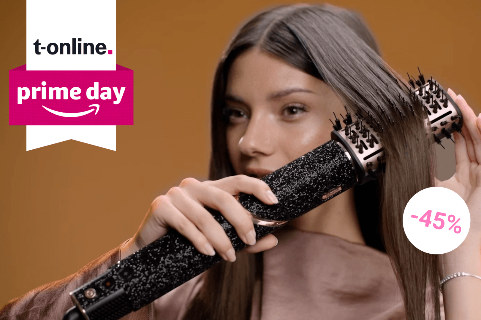 Prime Days: Bei Amazon gibt es den 5-in-1-Hairstyler von Shark stark reduziert.