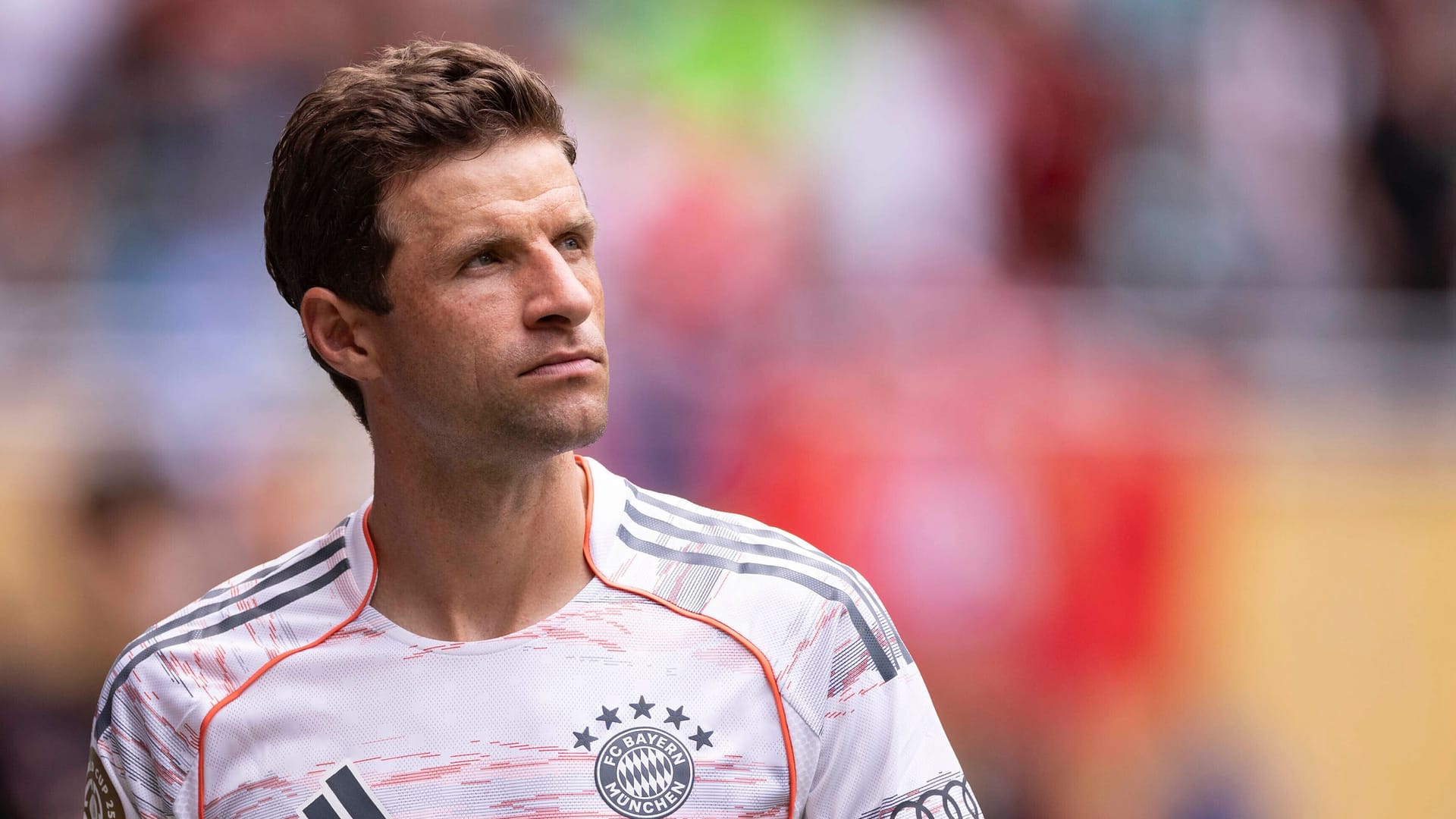 Thomas Müller: Der Weltmeister macht weiter, das genaue Ziel ist noch nicht klar.