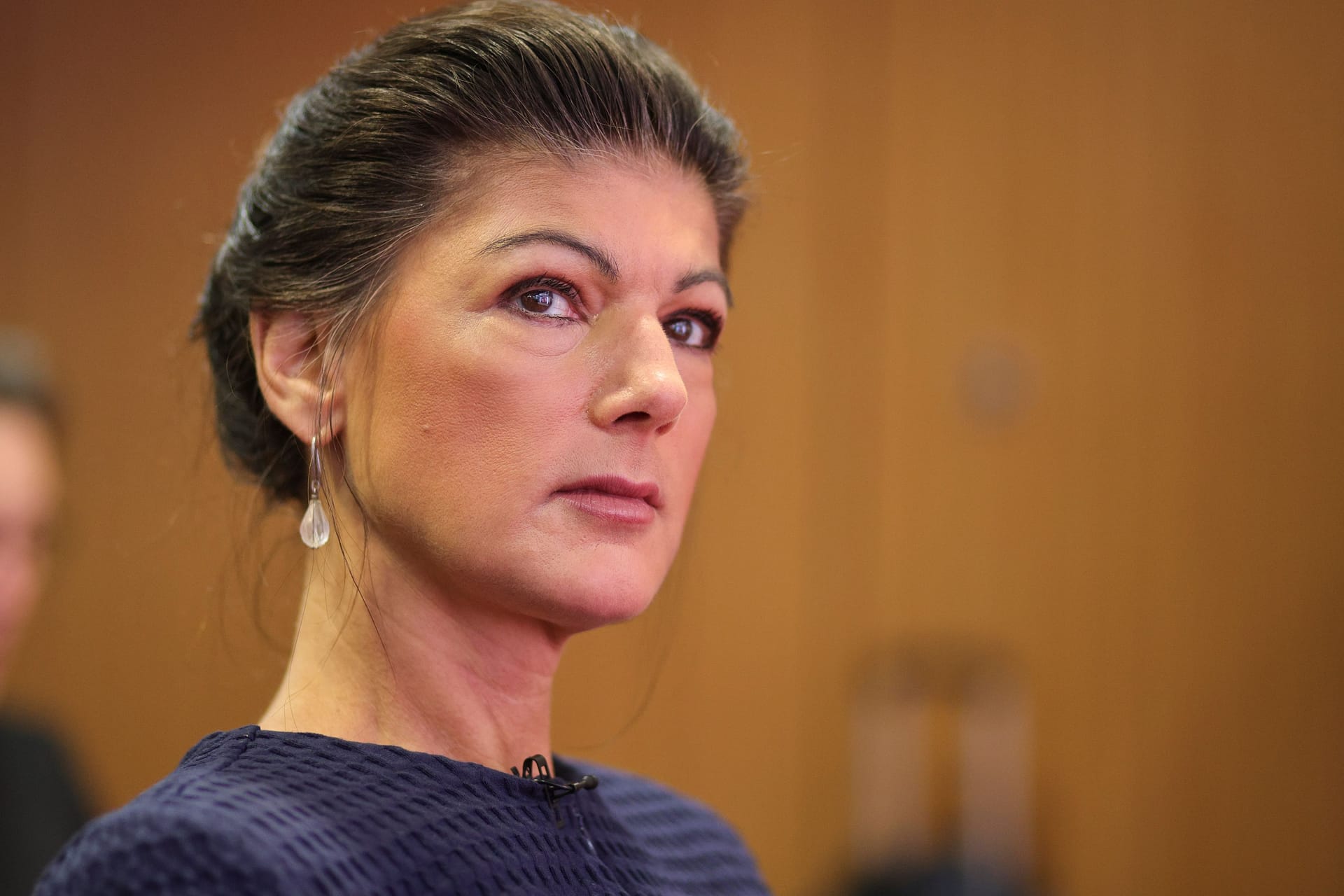 Sahra Wagenknecht: Sie wuchs in der DDR auf.