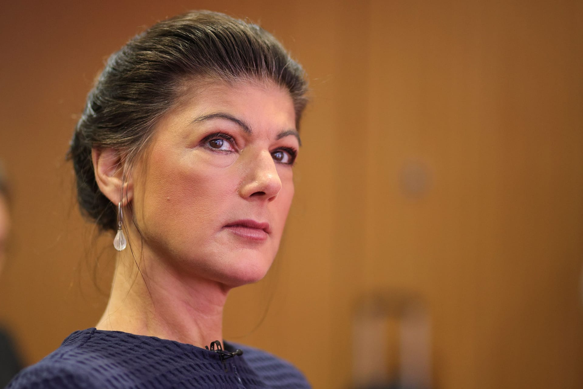 Sahra Wagenknecht: Sie wuchs in der DDR auf.