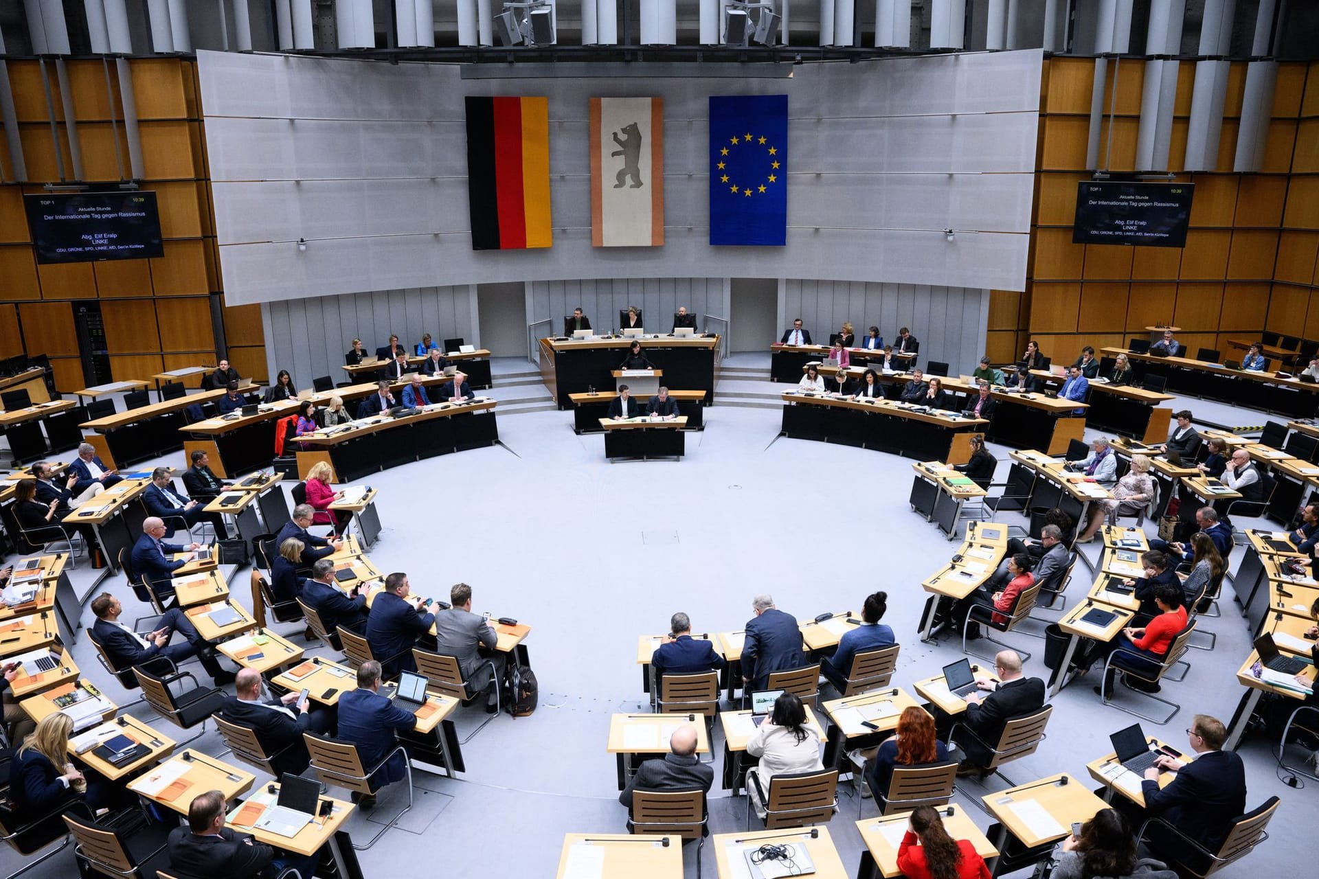 Plenarsitzung Berliner Abgeordnetenhaus