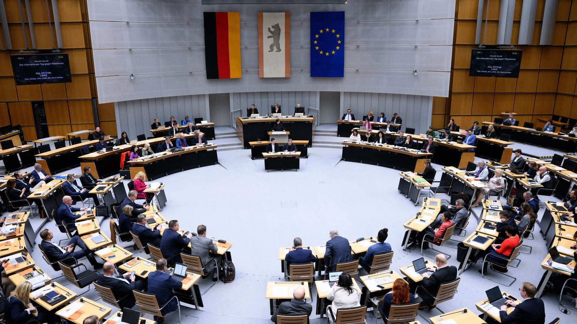 Plenarsitzung Berliner Abgeordnetenhaus Plenarsitzung Berliner Abgeordnetenhaus