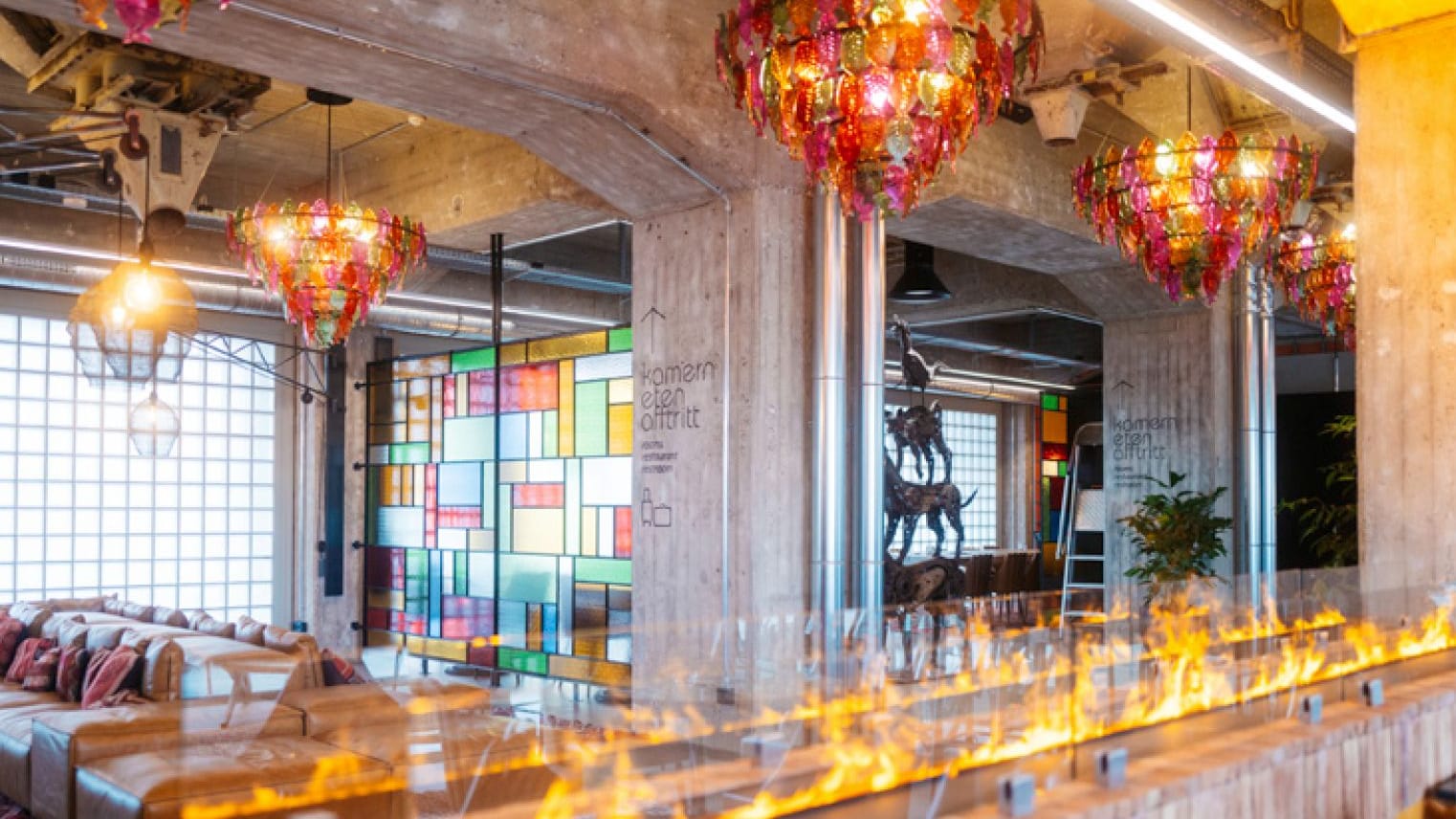 Die Hotelrezeption von "John & Will" in Bremen: Das Konzept überzeugte die Fachleute.