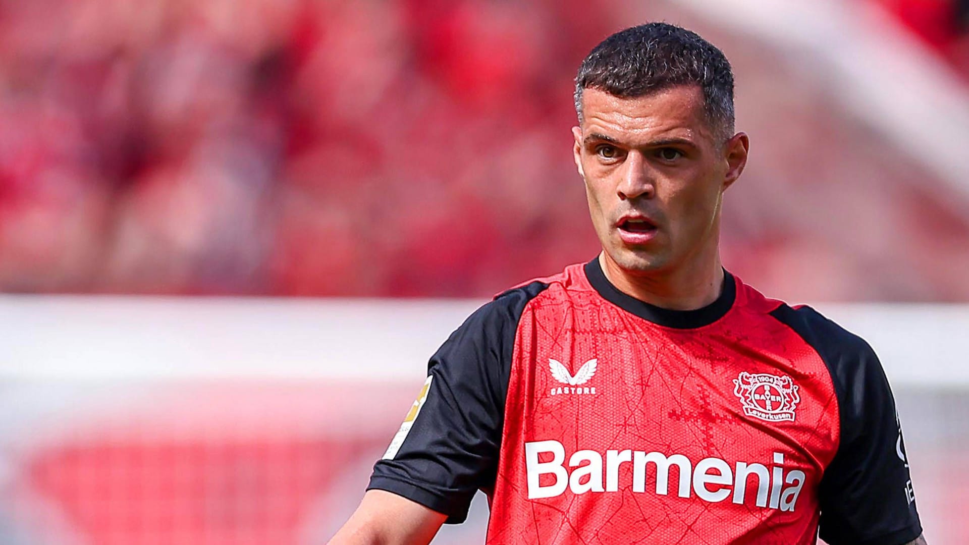 Granit Xhaka: Er steht seit 2023 bei Bayer unter Vertrag. Granit Xhaka: Er steht seit 2023 bei Bayer unter Vertrag.
