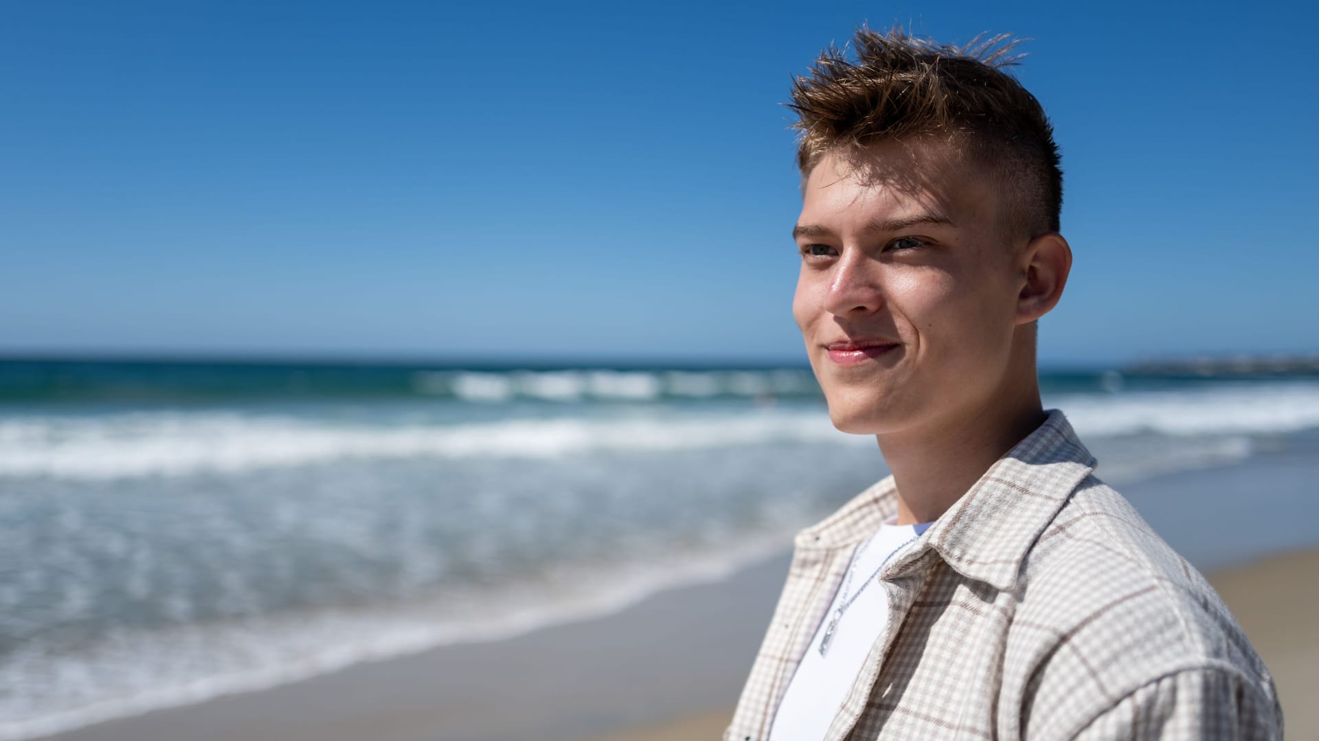 David Jacob während seinem Auslandssemester in Kalifornien.