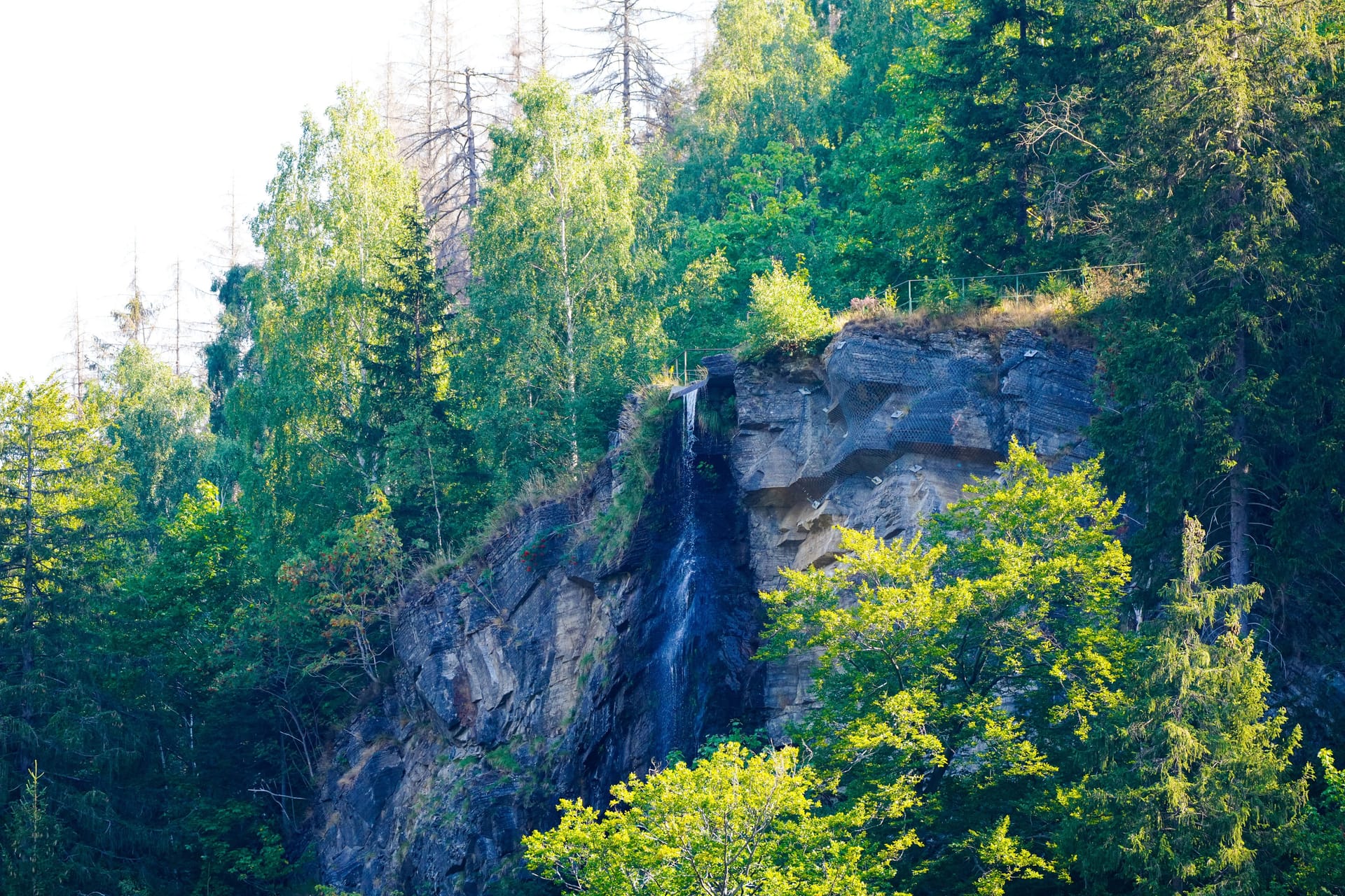 Der Romkerhaller Wasserfall (Archivbild): Er ist der höchste im Harz.