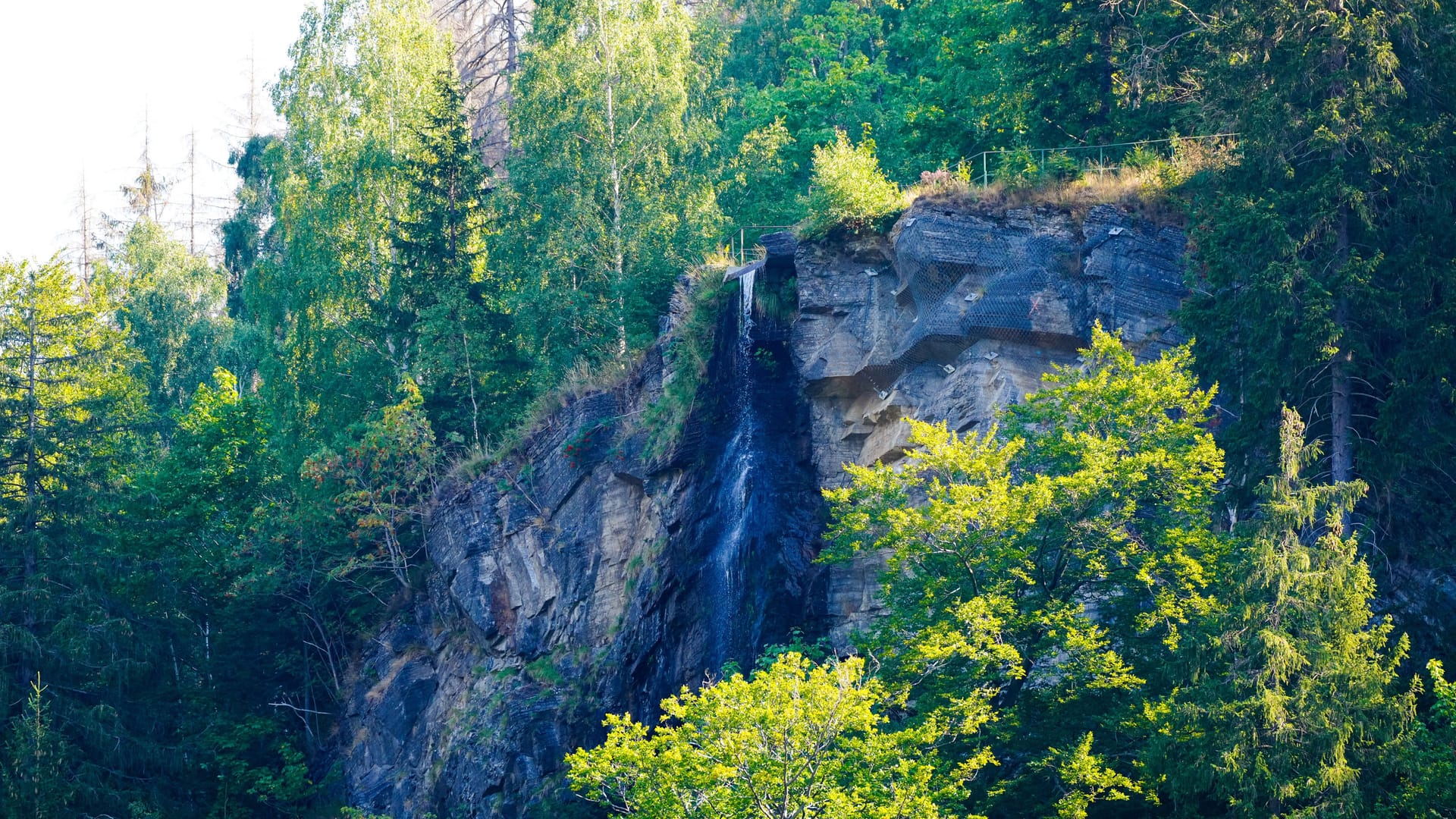 Der Romkerhaller Wasserfall (Archivbild): Er ist der höchste im Harz. Der Romkerhaller Wasserfall (Archivbild): Er ist der höchste im Harz.