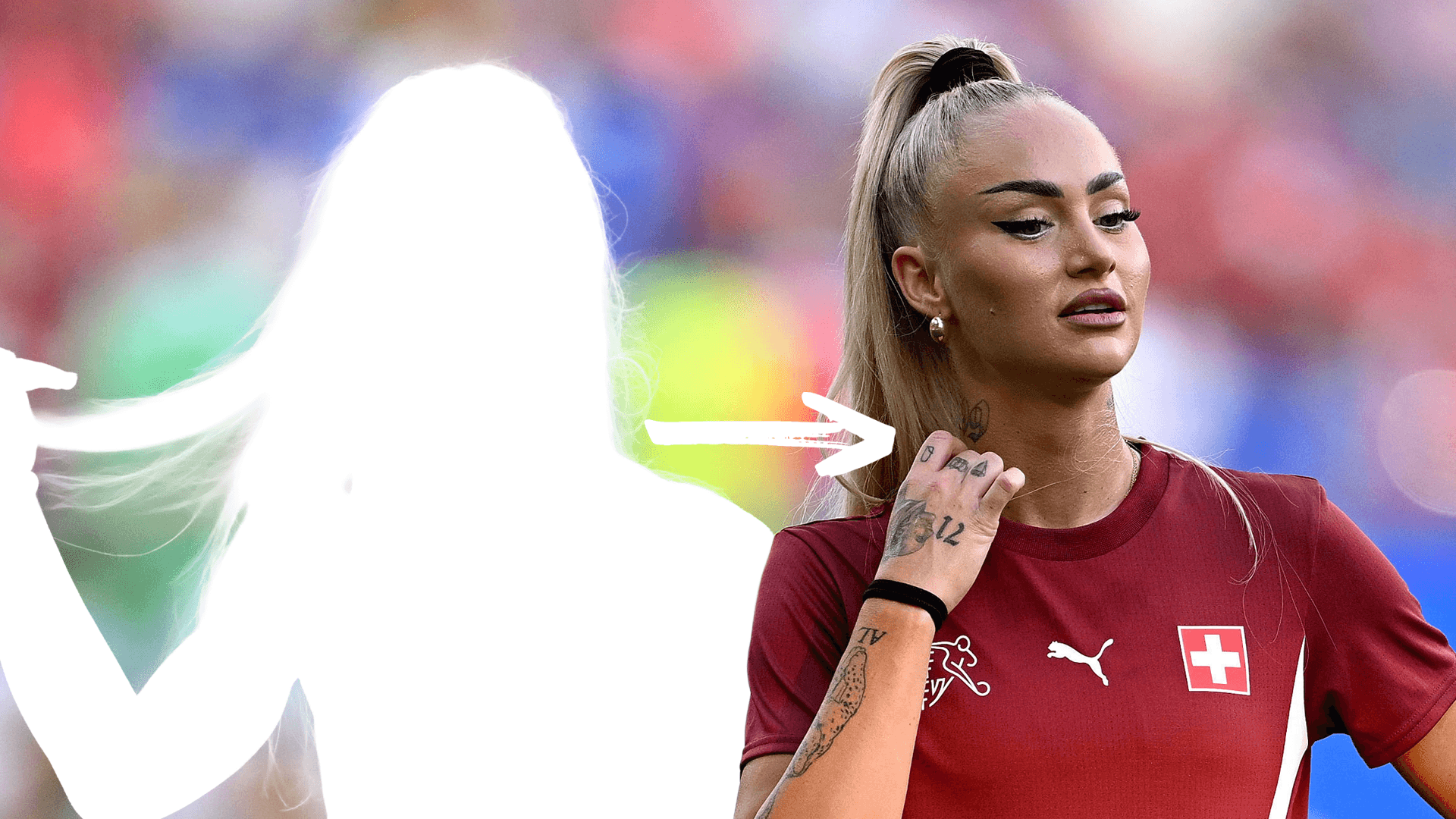 So sah Fußballstar Alisha Lehmann früher aus