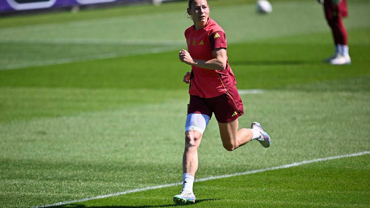 Verteidigerin Linder nur mit Lauftraining