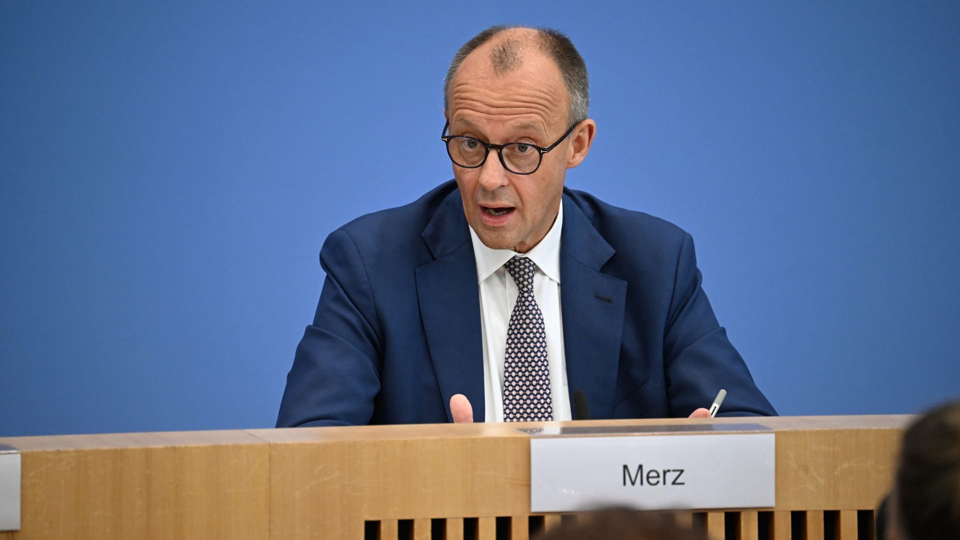 Sommer-Pressekonferenz von Bundeskanzler Friedrich Merz Sommer-Pressekonferenz von Bundeskanzler Friedrich Merz