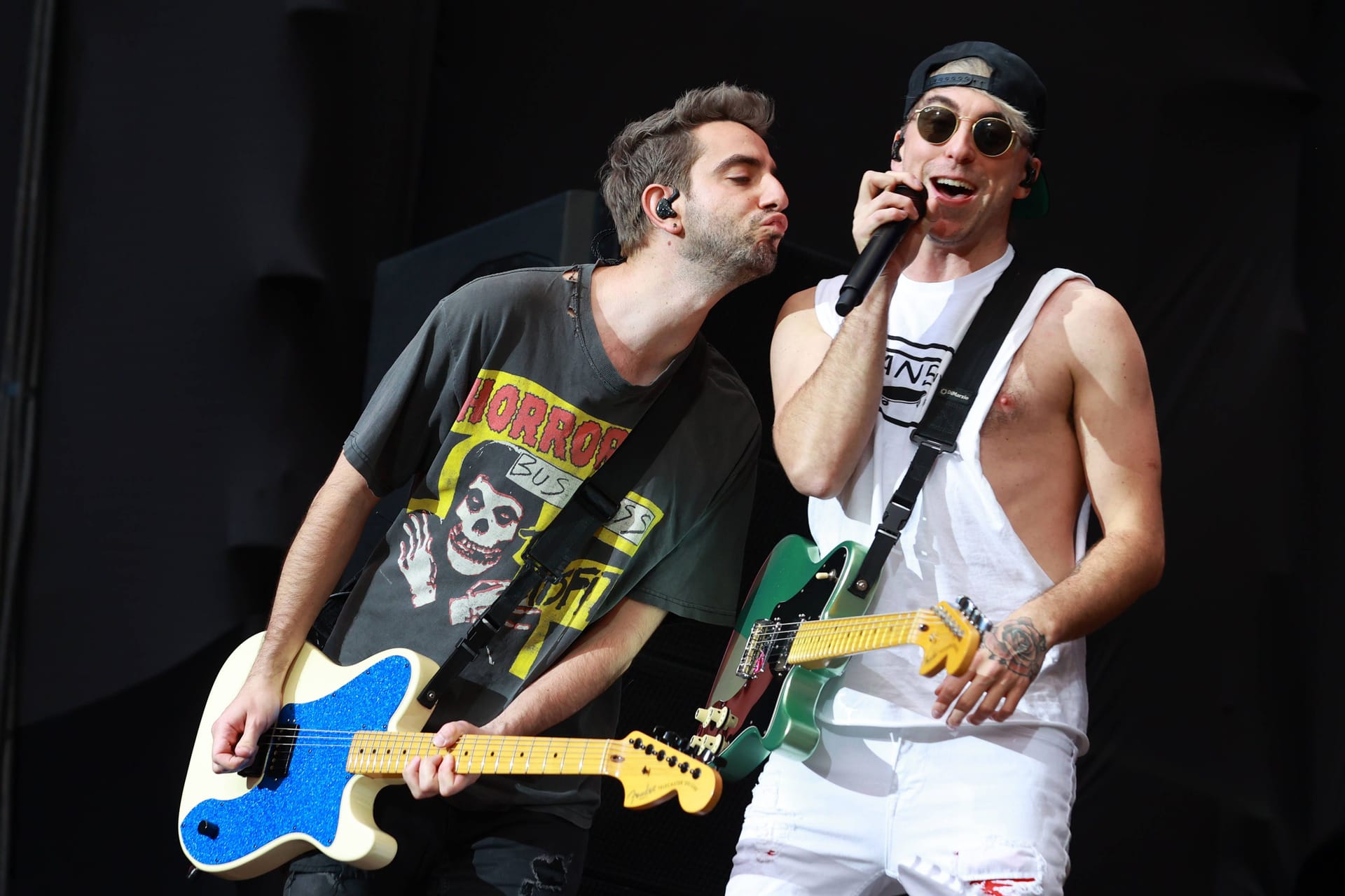 All Time Low bei einem Auftritt (Archivbild): Die US-Band kommt Anfang 2026 nach Deutschland.