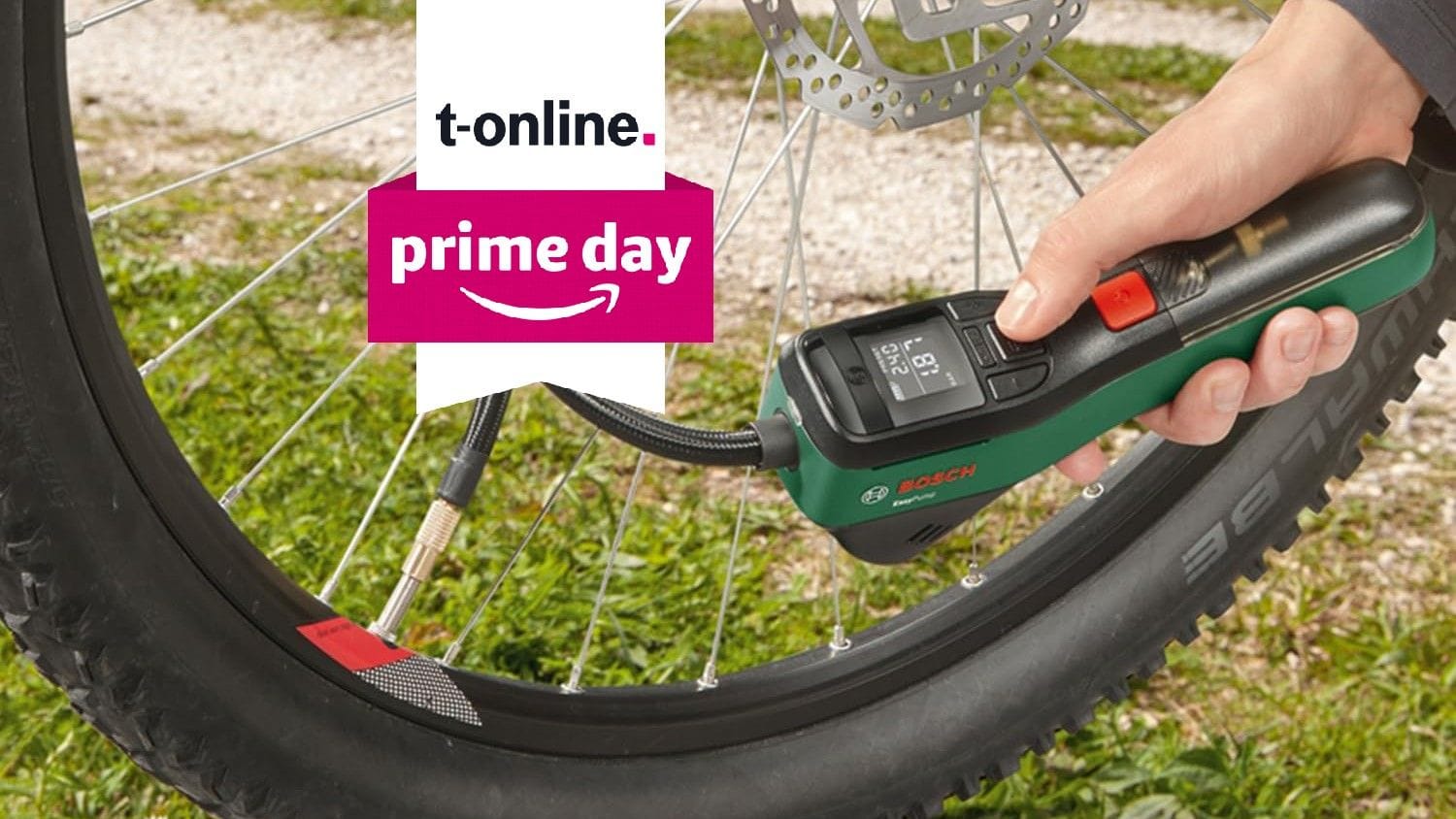 Die EasyPump von Bosch ist bei Amazon noch bis Mitternacht zum Prime-Day-Preis zu ergattern. Die EasyPump von Bosch ist bei Amazon noch bis Mitternacht zum Prime-Day-Preis zu ergattern.