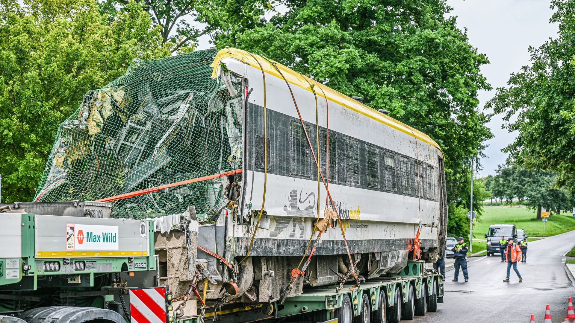 Nach dem Zugunglück in Oberschwaben