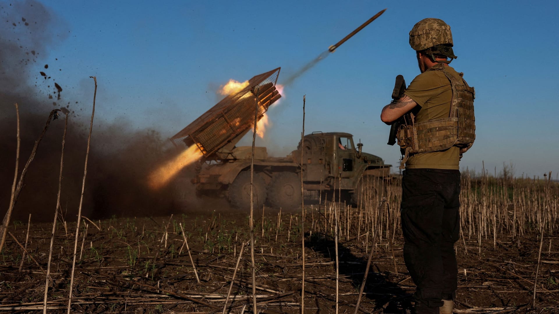 Russische Soldaten kämpfen im Raum Pokrowsk: Sollte Moskau die Stadt einnehmen wollen, steht Putins Armee vor einer großen Herausforderung.