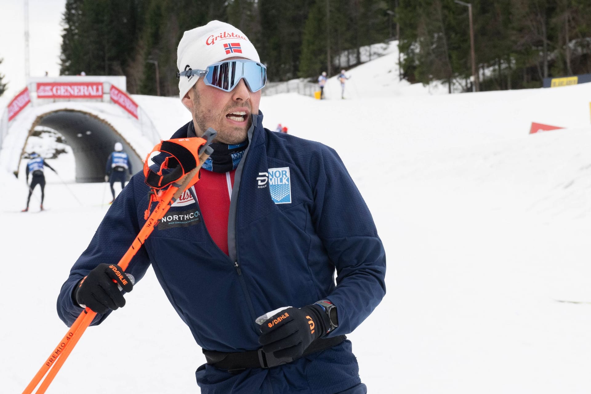 Emil Iversen: Der Norweger wird zu einer Trainingspause gezwungen. Emil Iversen: Der Norweger wird zu einer Trainingspause gezwungen.