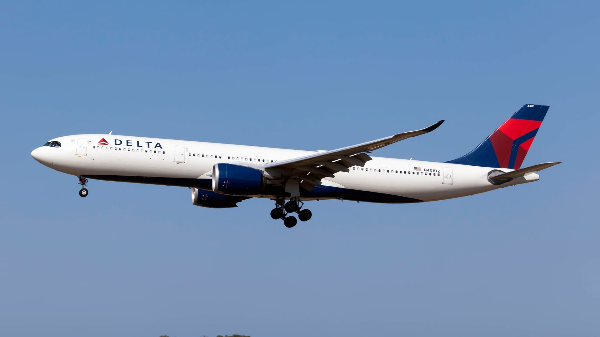 Ein Airbus 330-900 von Delta Airlines (Archivbild): Am eigentlichen Zielort Amsterdam kam die Maschine nicht an.