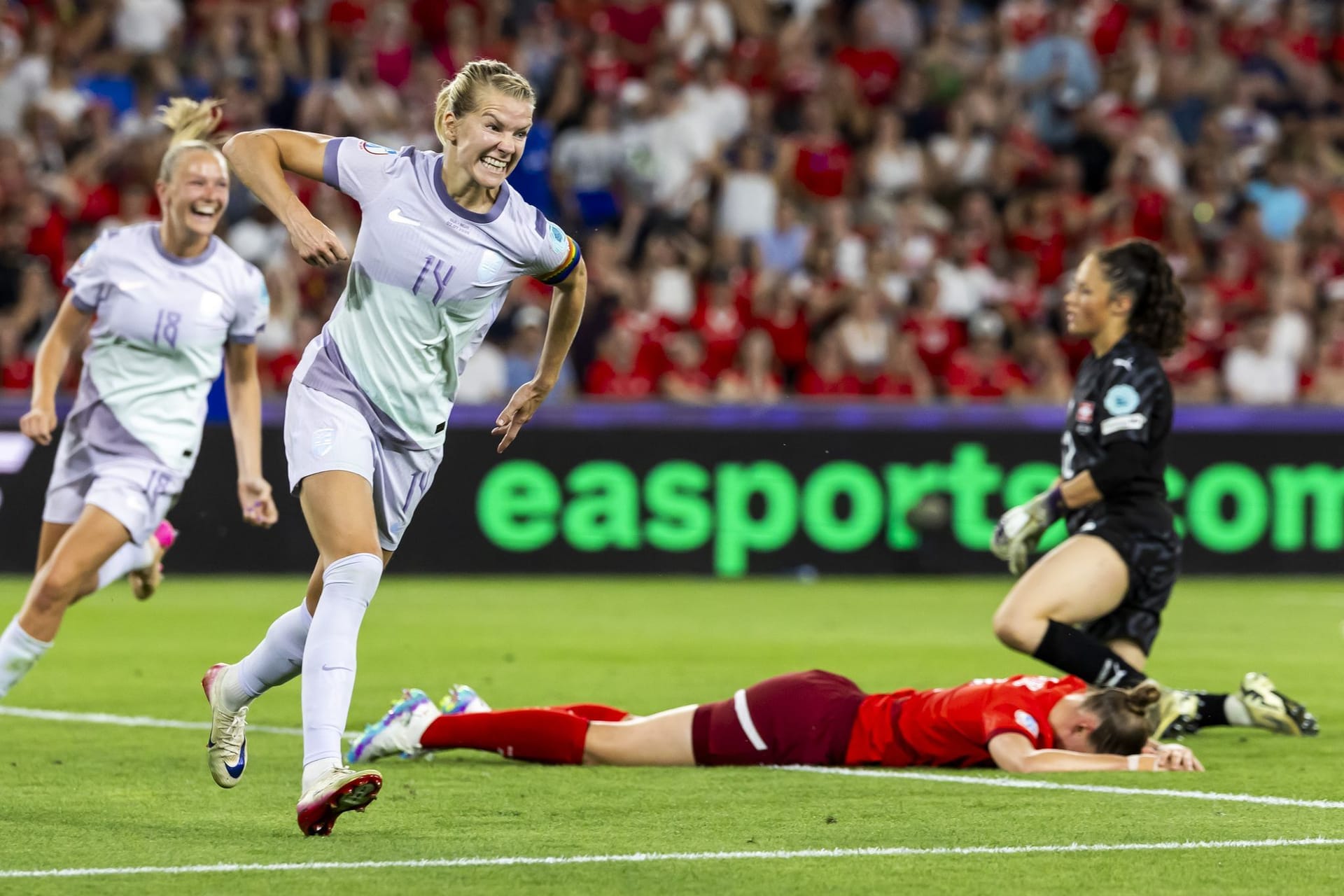 Frauenfußball-EM - Schweiz - Norwegen