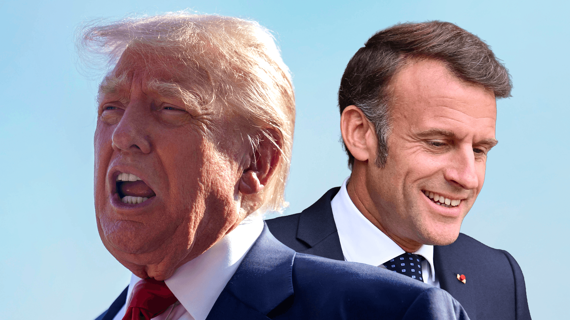 Trump über Macron “zählt nicht, was er sagt”
