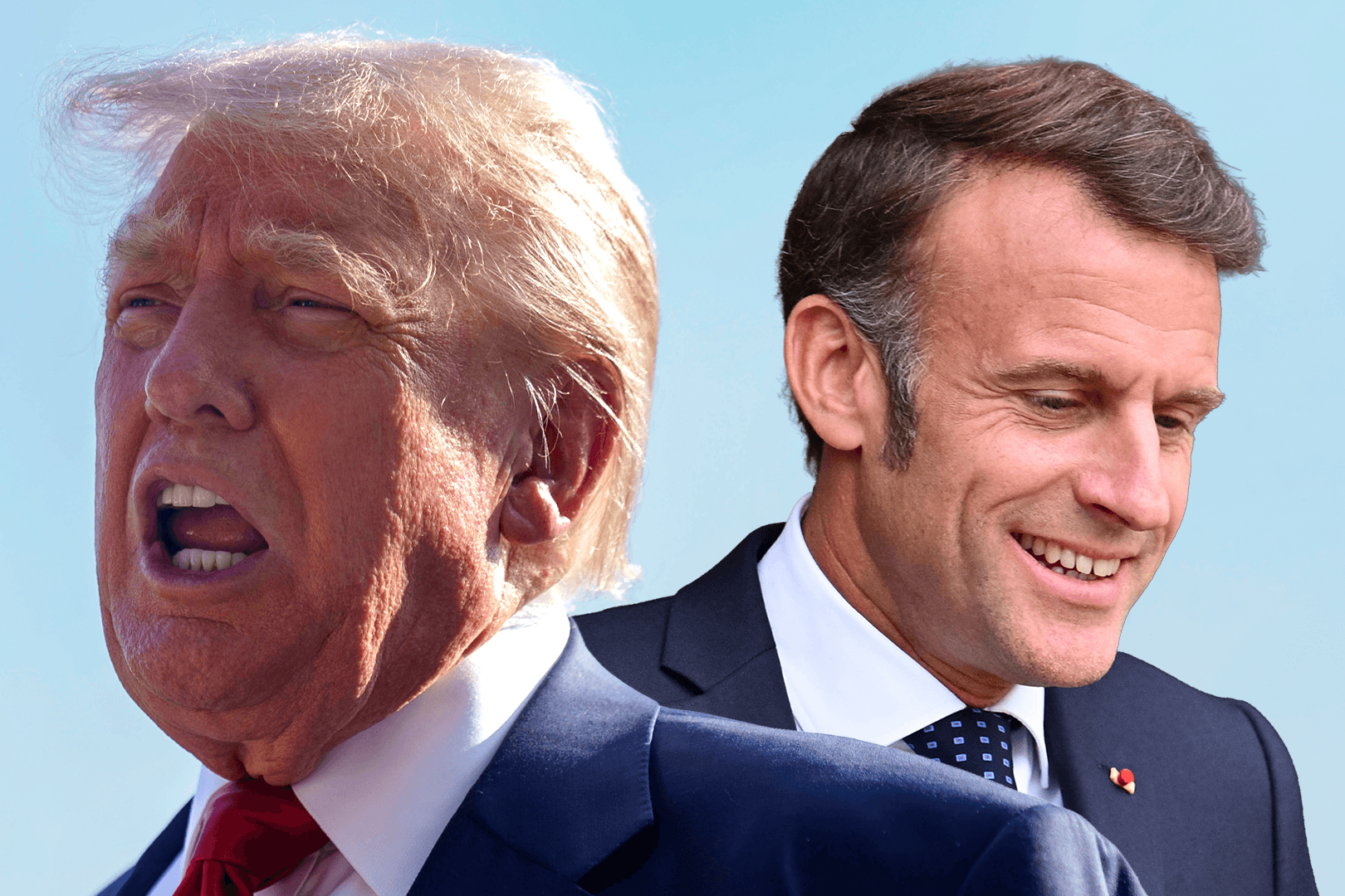 Trump über Macron “zählt nicht, was er sagt”