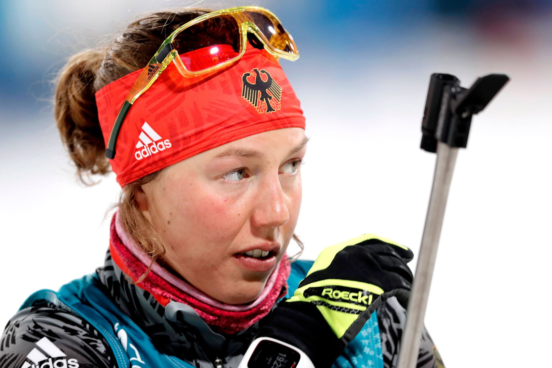 Laura Dahlmeier: Die 31-Jährige wurde von einem Steinschlag schwer verletzt.