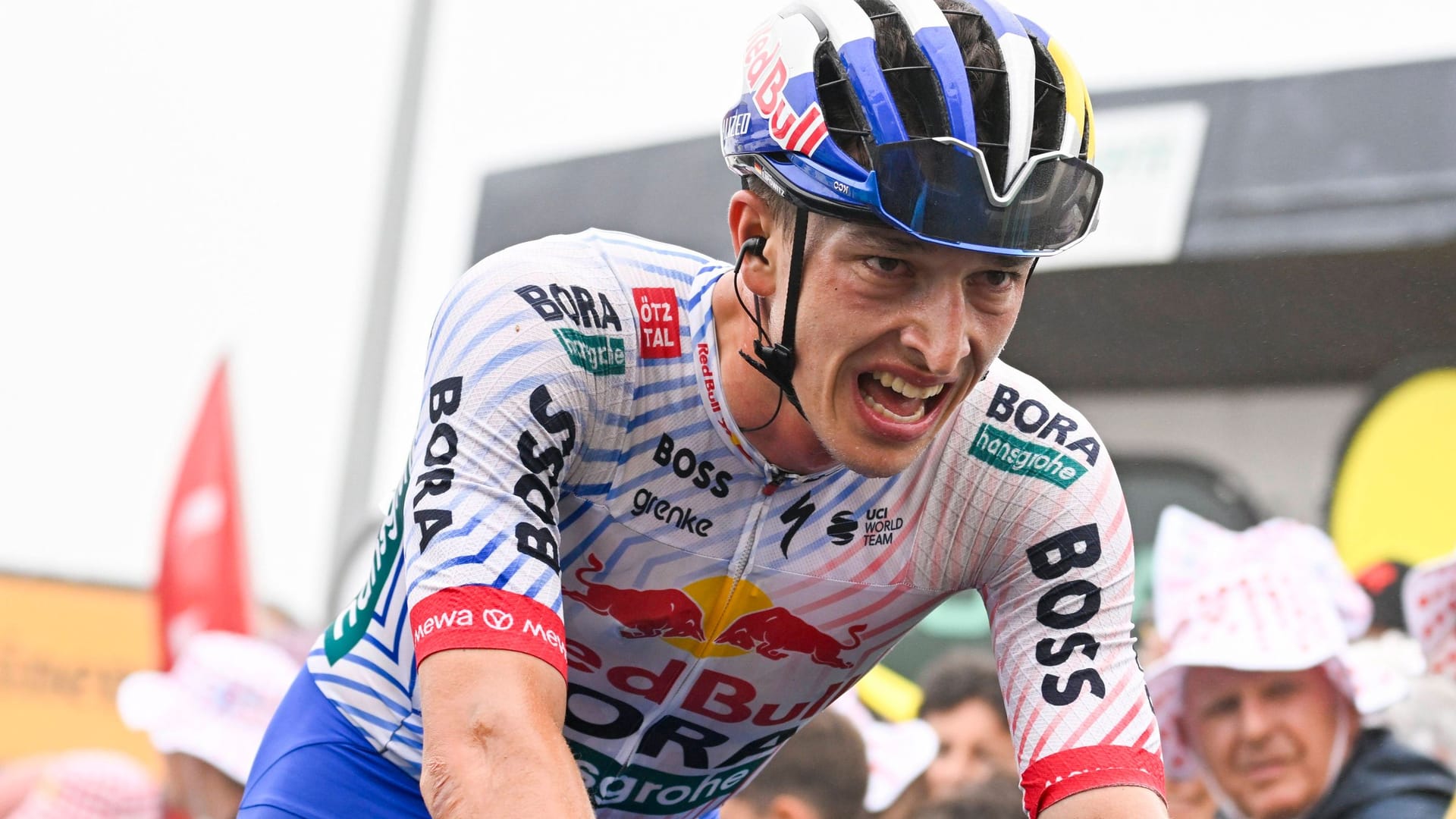 Florian Lipowitz: Er fährt seine erste Tour.