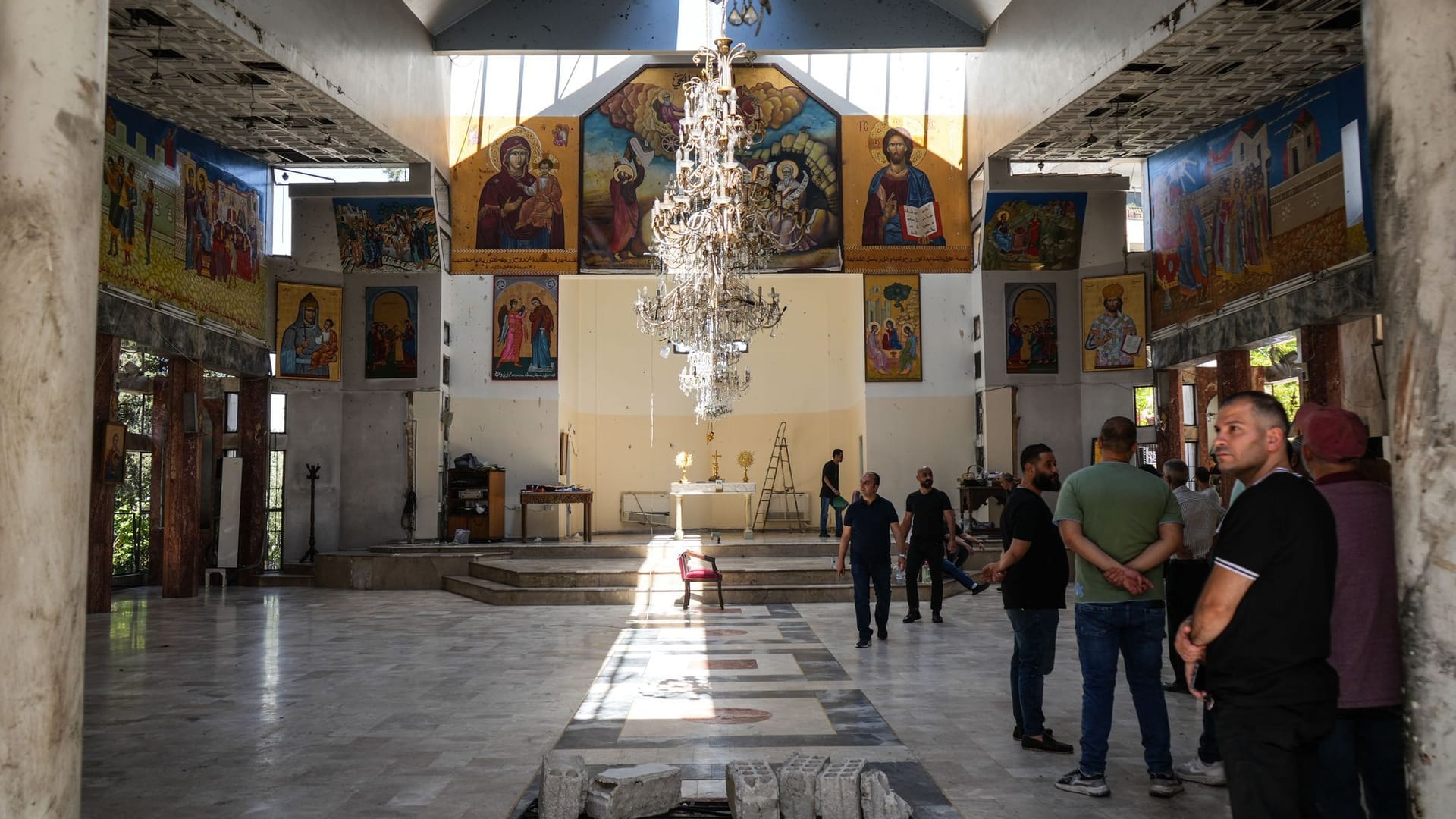 Nach Selbstmordanschlag in syrischer Kirche